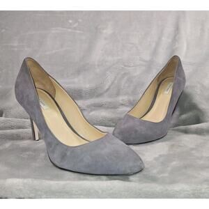 Cole Haan Gray Suede Pumps Heels Women’s Size 8B Pointed Toe